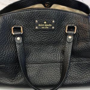Kate spade black leather purse